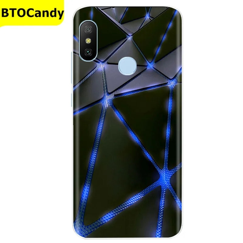 Silicone Case for Xiaomi Mi A2 Lite Case Full Soft Tpu Back Cover Phone Case for Xiaomi Mi A2 Case MiA2 A2Lite Cover Fundas Capa. 