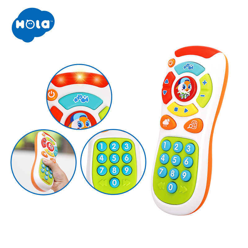 Hola TV Remote Toy for Kids Musical Learning Toy for Children Smart Interactive Toy. 