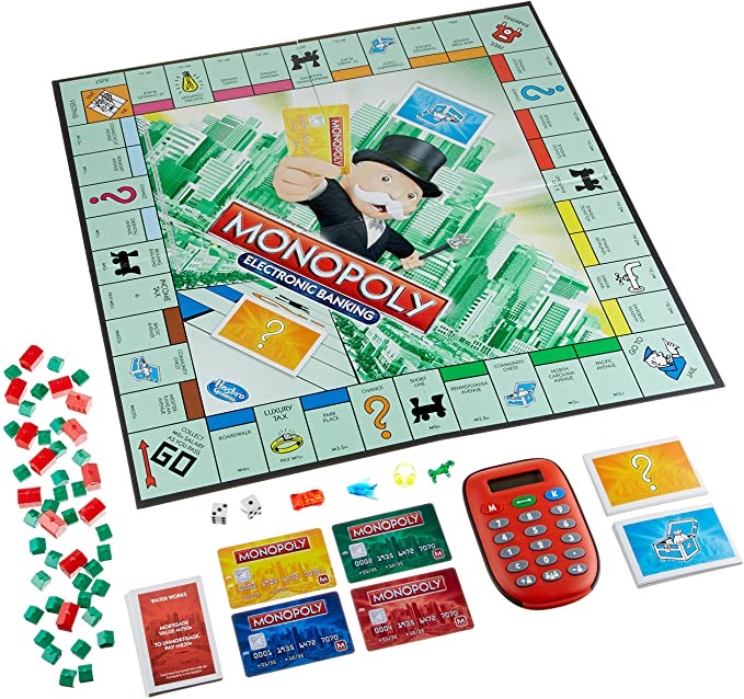 Monopoly Electronic Banking Game card-swipe banking Monopoly. 