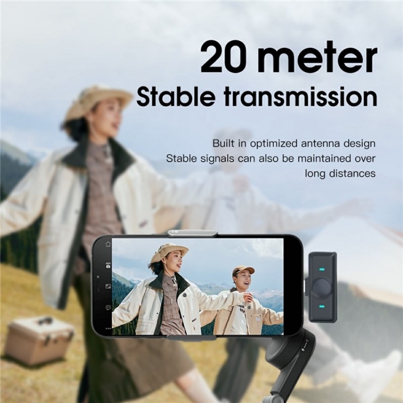 SX21 Type-C Port 2.4G Clip-On Wireless Microphone. 
