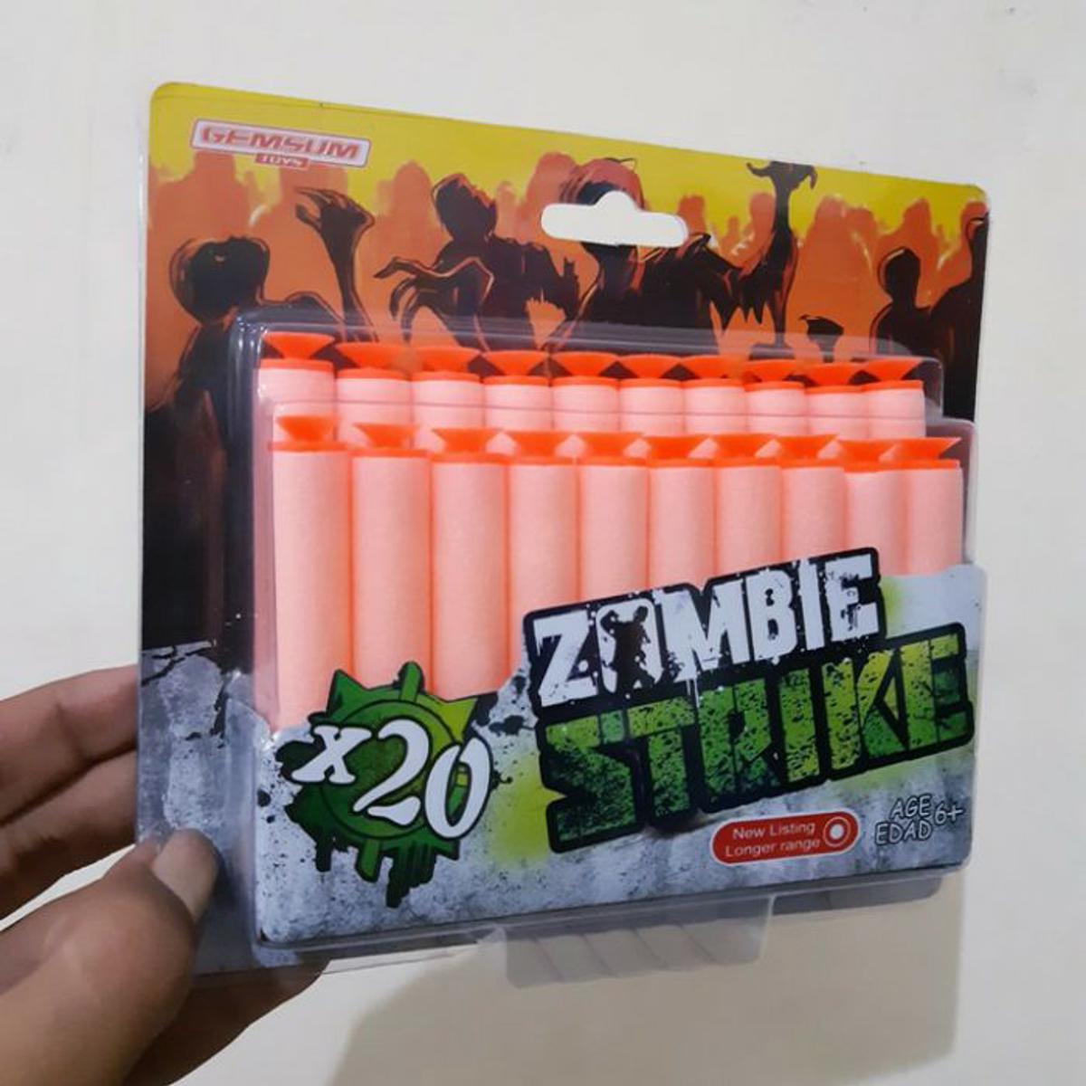 Nerf Refill Darts Soft Bullet 20 Pcs Elite Series 72x12 mm