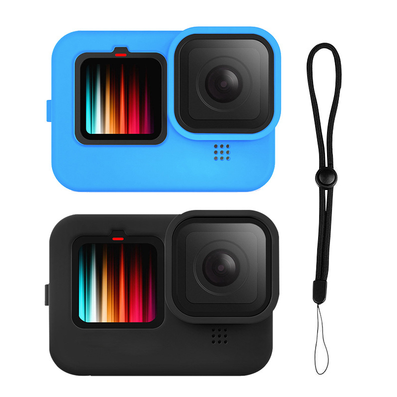 For Gopro Hero 9 10 11 12 Black Accessories Case Protective Soft Standard Housing Rubber Silicone Shell Protector For Gopro Hero Hudduo. 