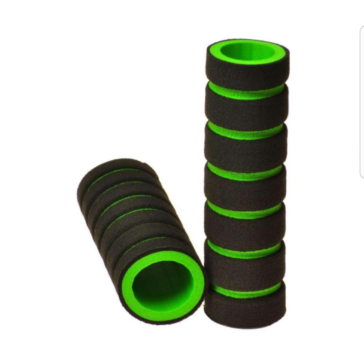 Sponge Soft Foam Handle Nonslip Grip Cover For Bicycle/Motorcycle 1 Pair(2 pcs). 