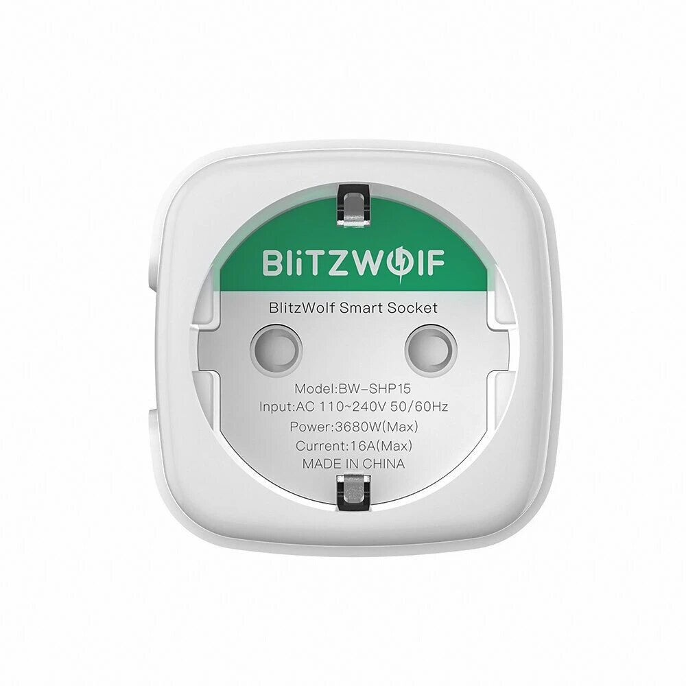 Lightning Wolf BW-SHP15 Zigbee Smart Plug. 