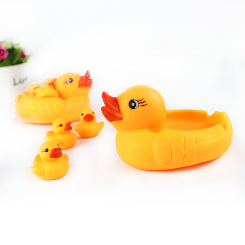 Swimming Pool Inflatable Ducks Swim Ring Inflatable Float Pool Party Toy. 