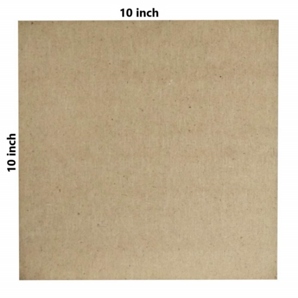 Square Shaped MDF Board Sheet Hardboard Sheets for Art and Crafts 10*10
