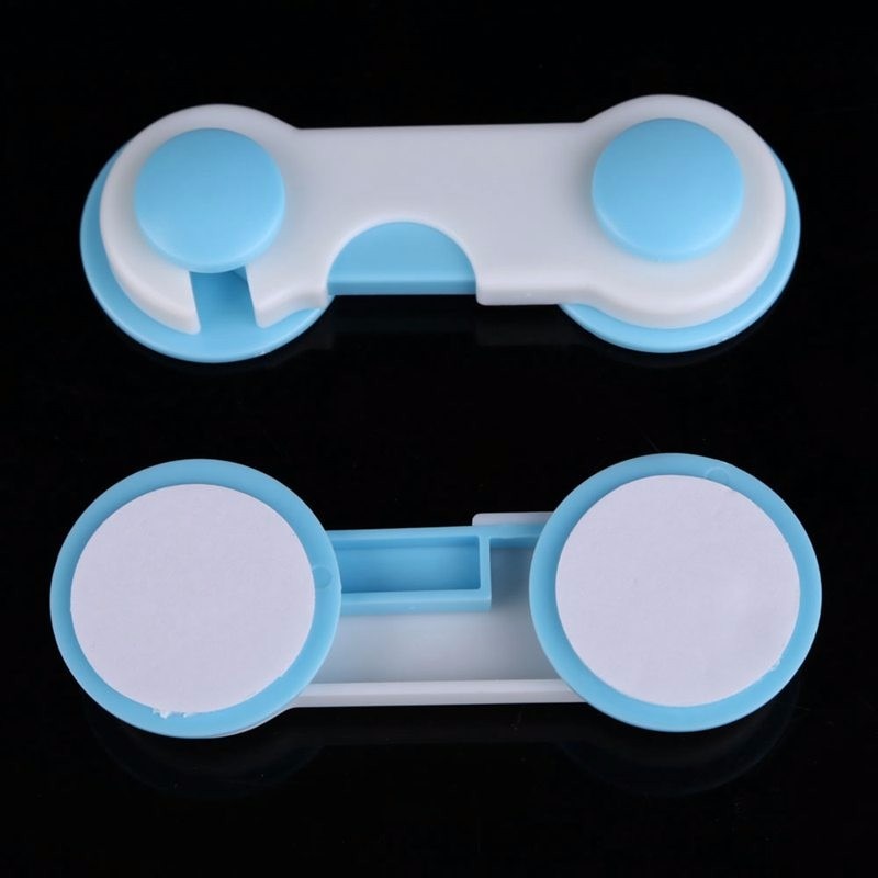 【happy one】4 PCS Baby Care Box Drawer Wardrobe Door Fridge ty Lock Multifunction Locks Straps For Infantil. 