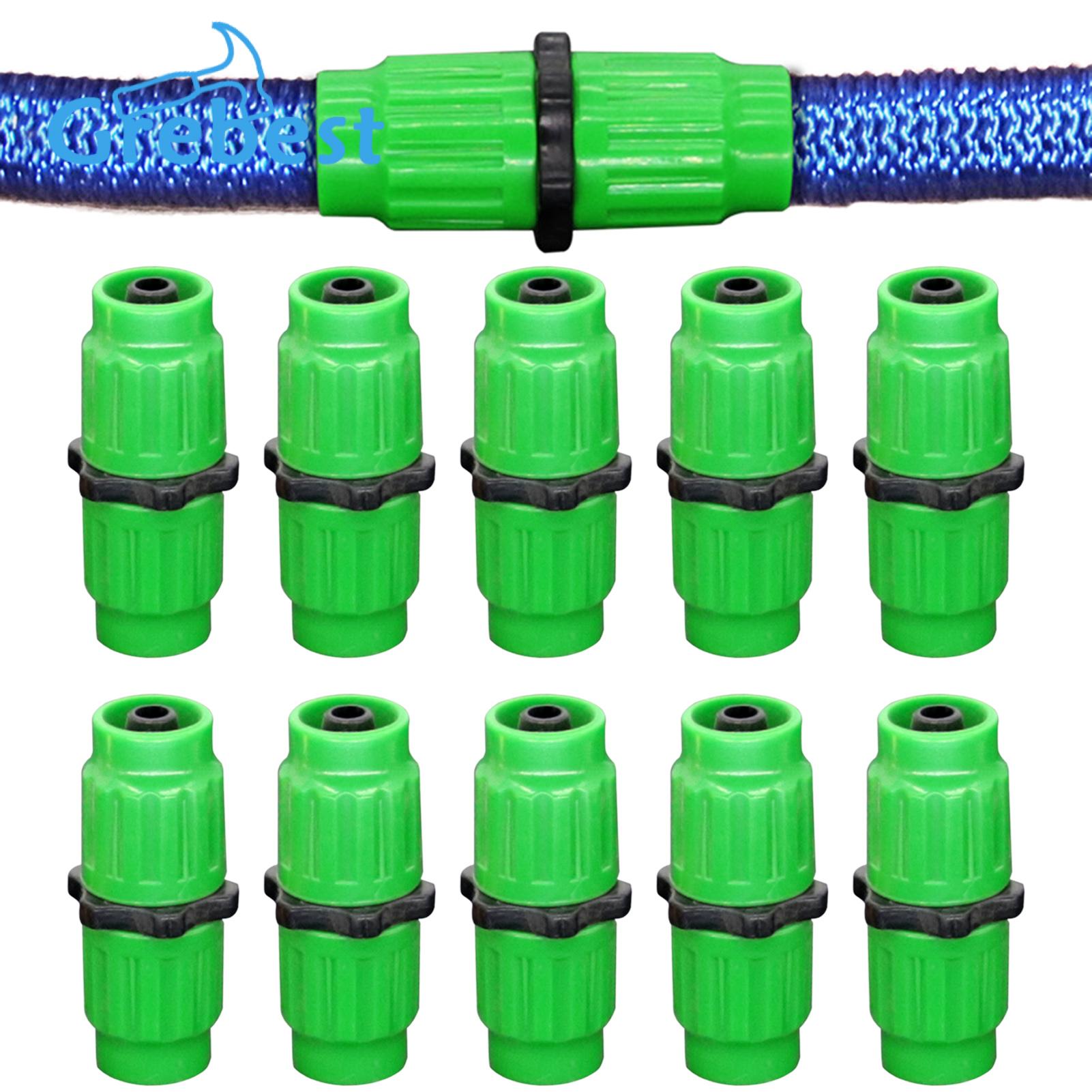 Compatible with Flex Hose Easy Fix Garden Hose Repair Kit Durable Compatible with Most Water Pipes 10pcs Set less Than Water Pipe Repair Joint. 