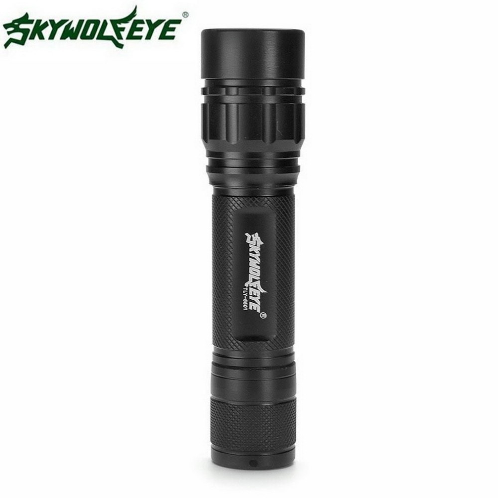 Skywolfeye Focus 260 Lumens 3 Modes 18650 Q5 LED Powerful Flashlight Torch Lamp VEJ93 P30. 
