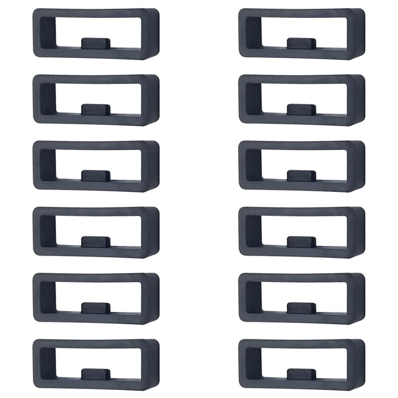 22mm Width Silicone Watch Band Loop for Garmin 735Xt Band Watch Strap Holder for Forerunner 235 Replacement Band. 