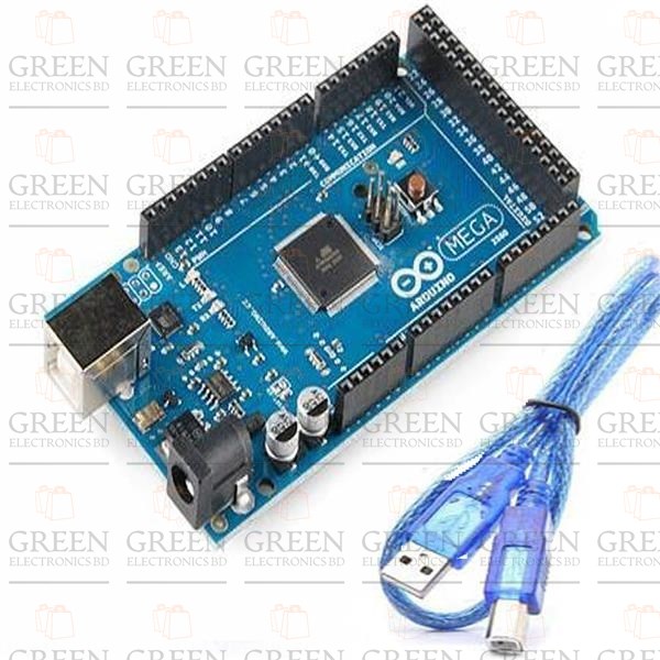 Arduino Mega 2560 R3 Microcontroller Board With USB Cable. 
