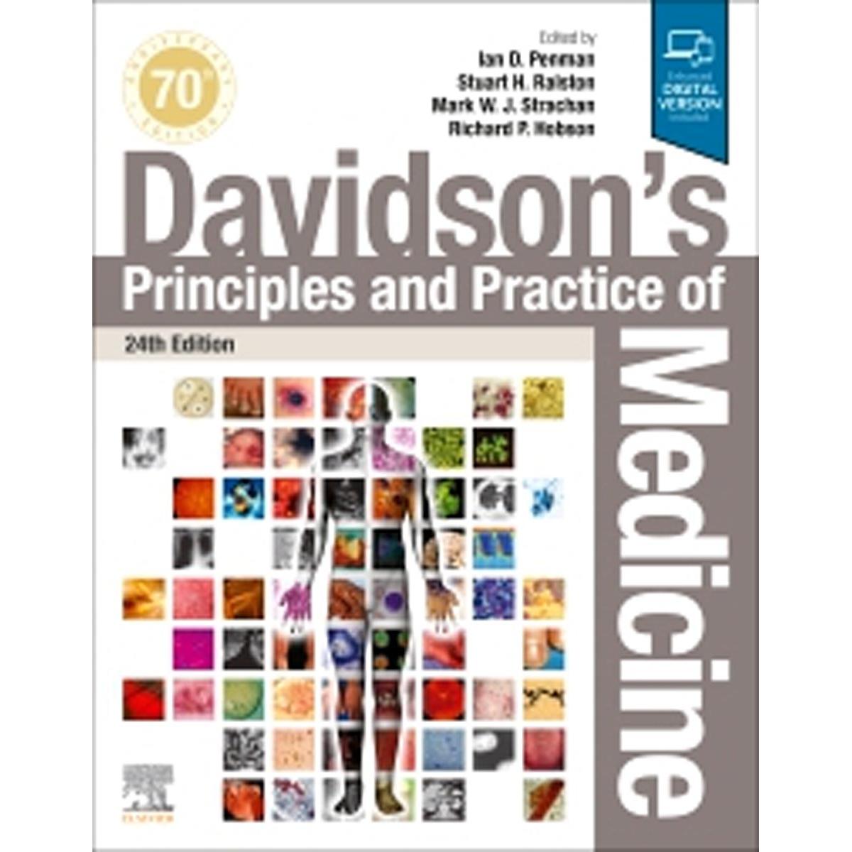Davidson's Principles and Practice of Medicine - 24th Edition (Vol-1, 2, 3 -3 books) (Color). 