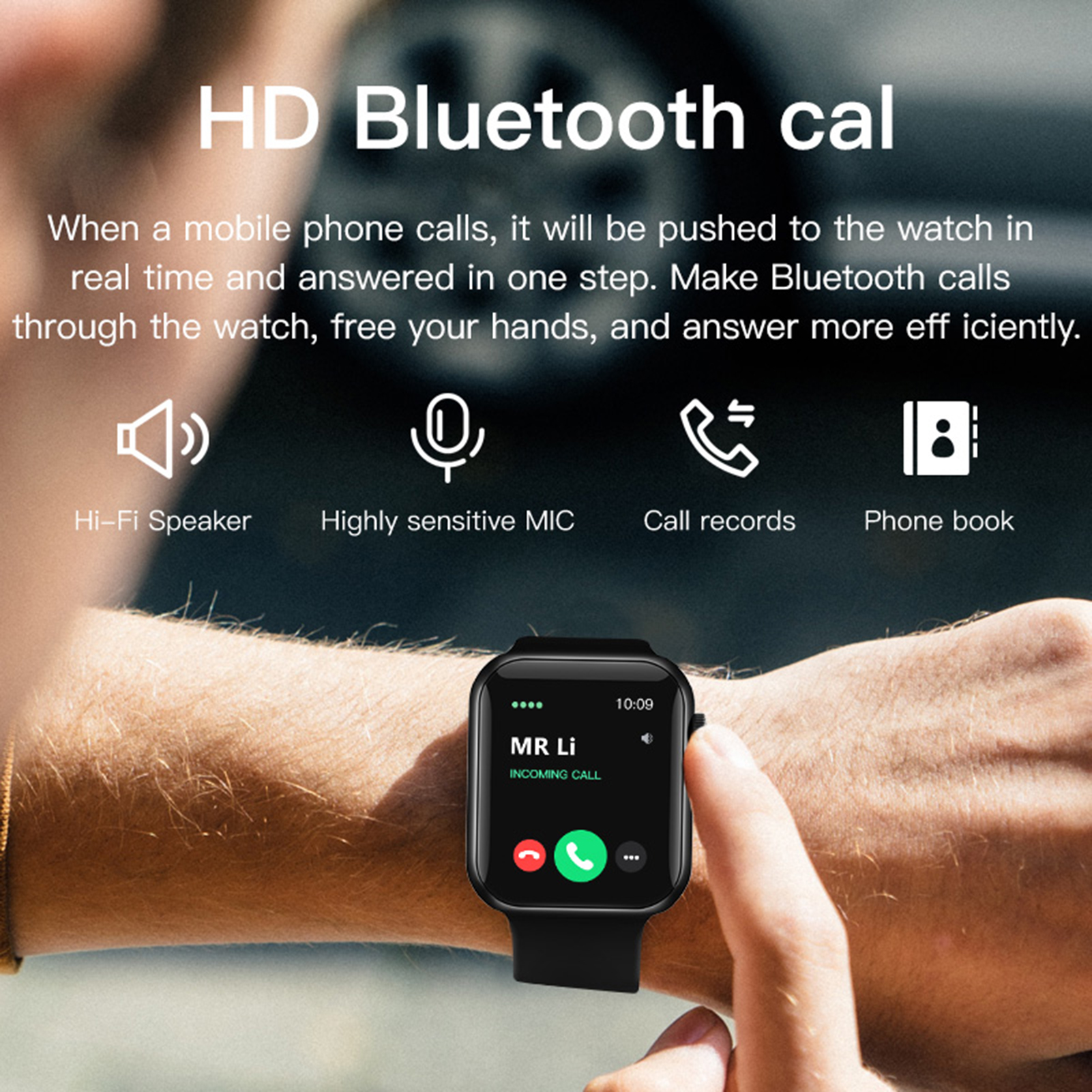 LD6 Smart Watch Full Touch Screen Bluetooth Hands-free Call 1.54 Inch  Health Monitoring Bracelet for Sport: Buy Online at Best Prices in  Bangladesh | Daraz.com.bd
