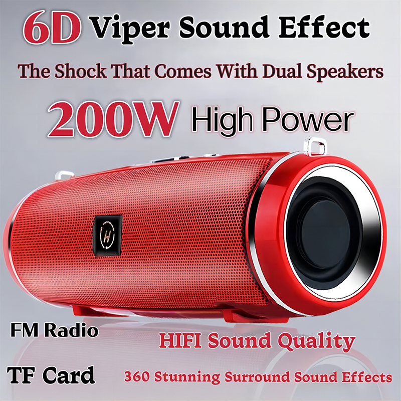 200W Clear Stereo Sound Professional Wireless Bluetooth Speaker