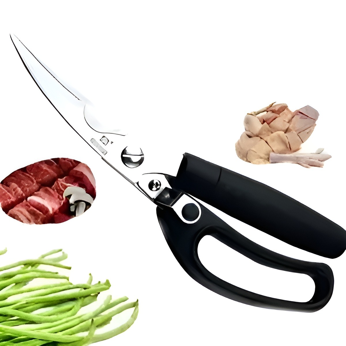 Fish Cutter/Kitchen Scissors/Fish Cutting Scissors -Red 1 &lt;&gt;RT. 