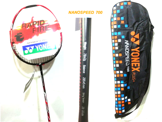 Yonex Badminton Racket - Black. 
