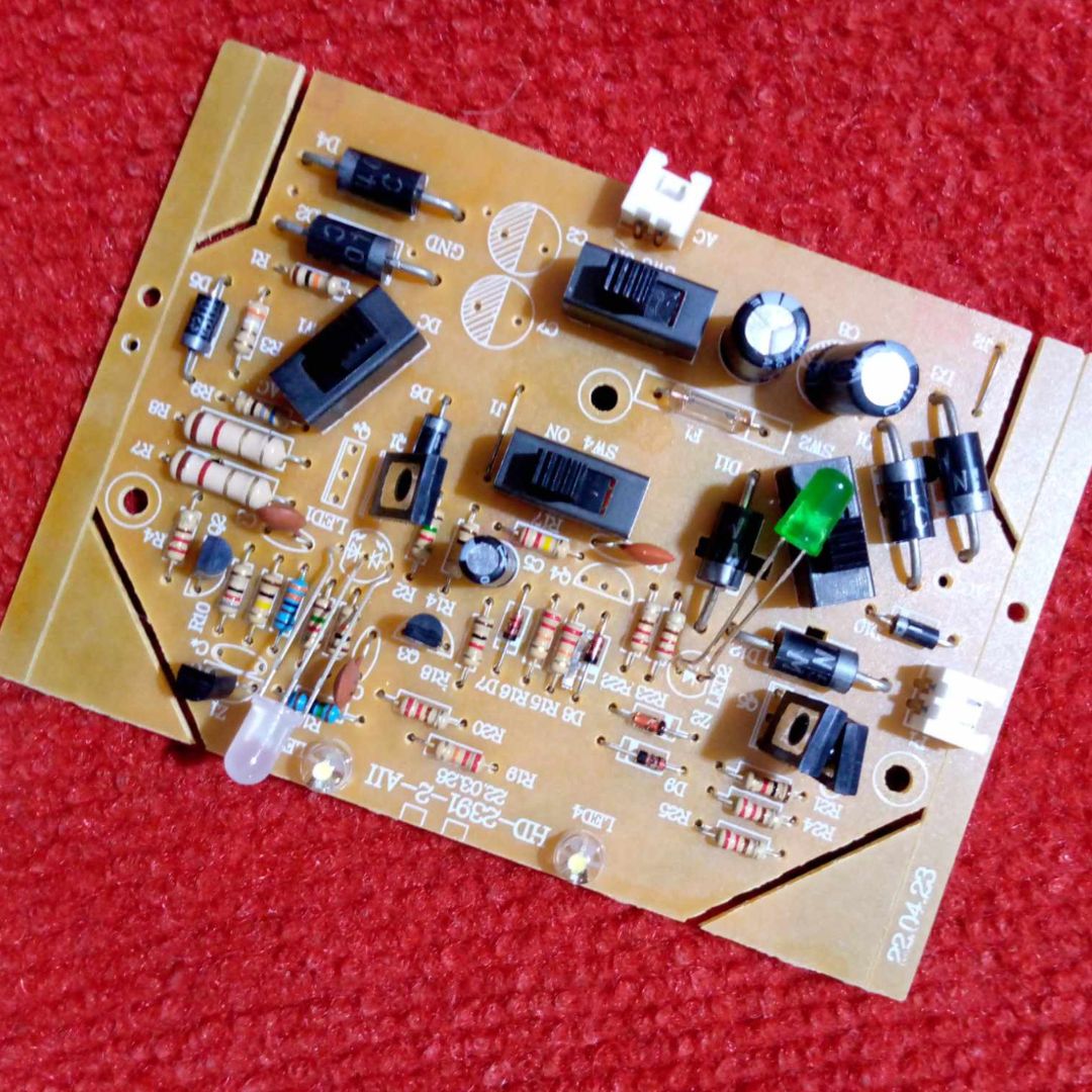 2391 Charger Fan Circuit Dc 6V Kn-2391 Light Fan Charger Circuit Charging Control Fan Circuit Board For Ac Dc Charger Fan Electrical Circuitry & Parts - Solar Panel