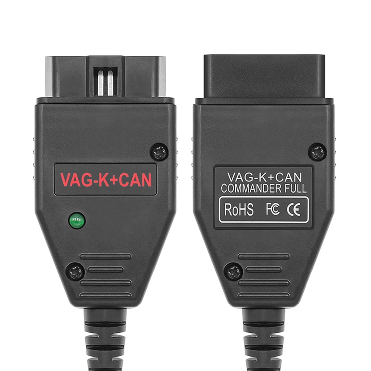 VAG K+ CAN Commander 1.4 FTDI Chip OBD2 Scanner USB Cable Diagnostic Tool USB Cable Diagnostic Tool for VW/Audi/Skoda for VAG K-Line Commander. 