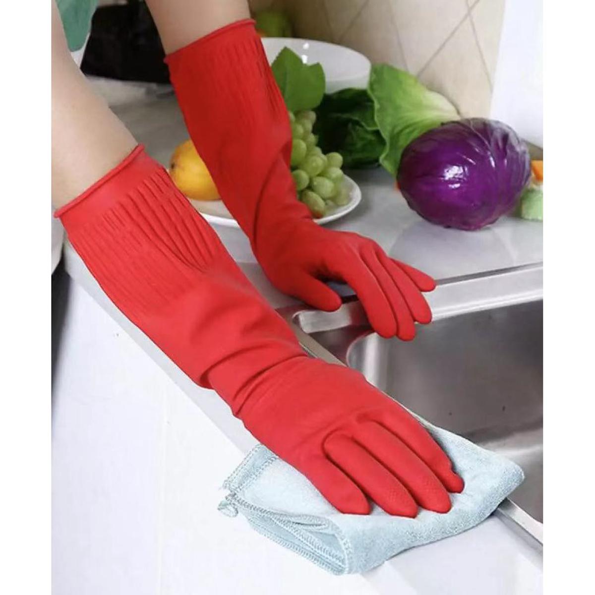 CLEANING HAND GLOVES EXTRA LARGE GLOVES FOR YOUR KITCHEN 1 PAIR