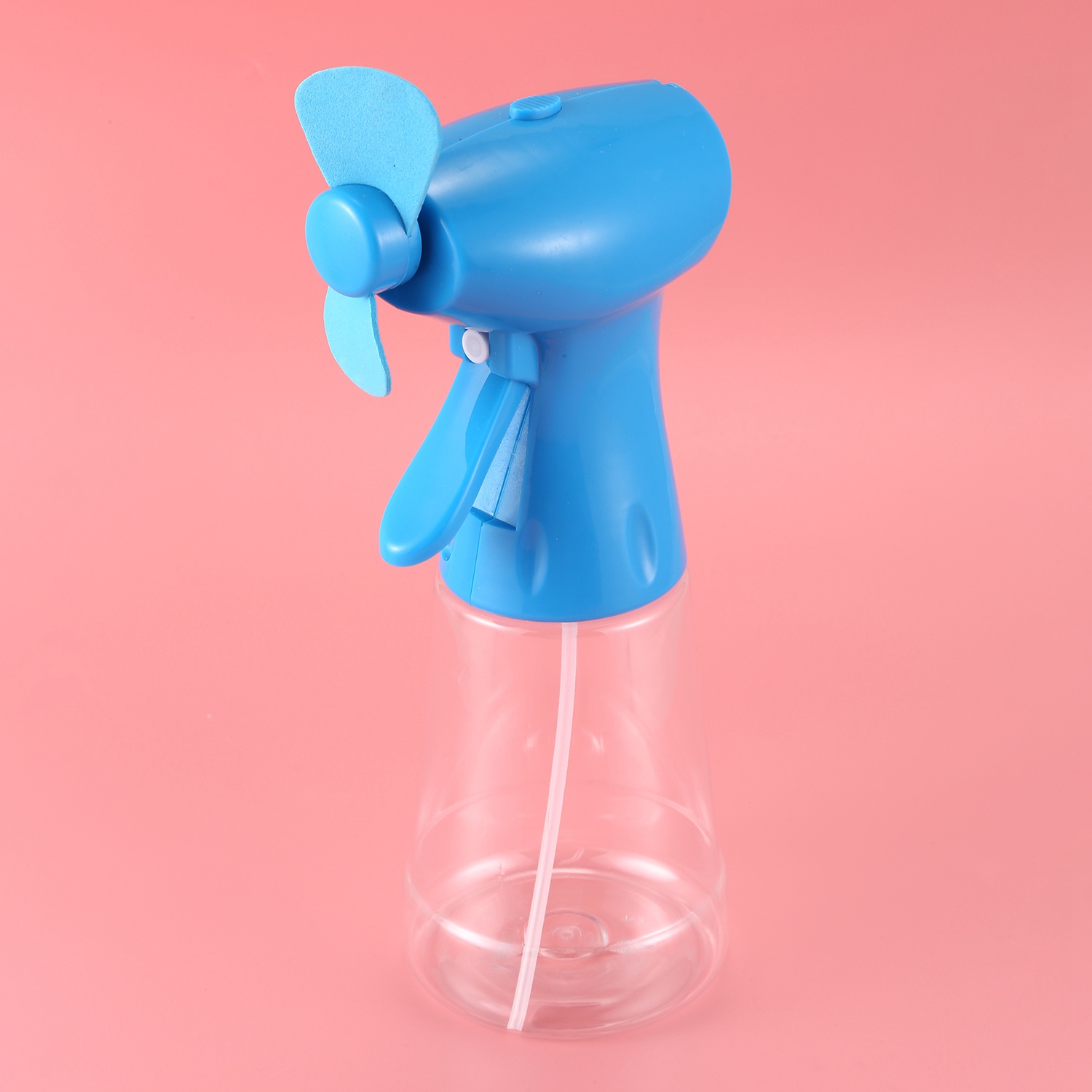 （NEW）Fan with  Spray Misting Fan Handheld   Misting Fan with Mist As   Operated Fan  Bottle Sprayer 300Ml. 