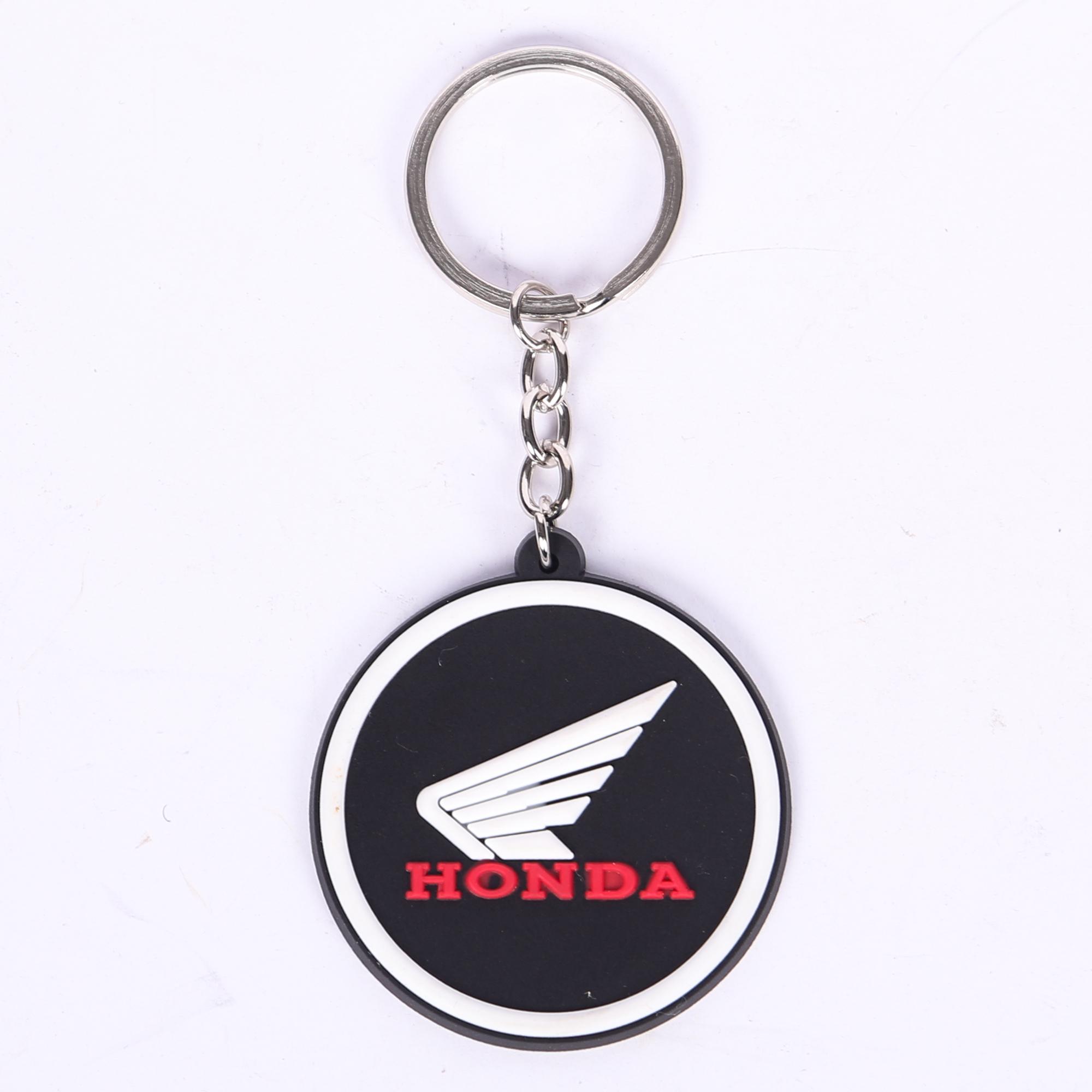 Creative Car Keyring Key Decoration for H0nda Logo Keychain Key Holder