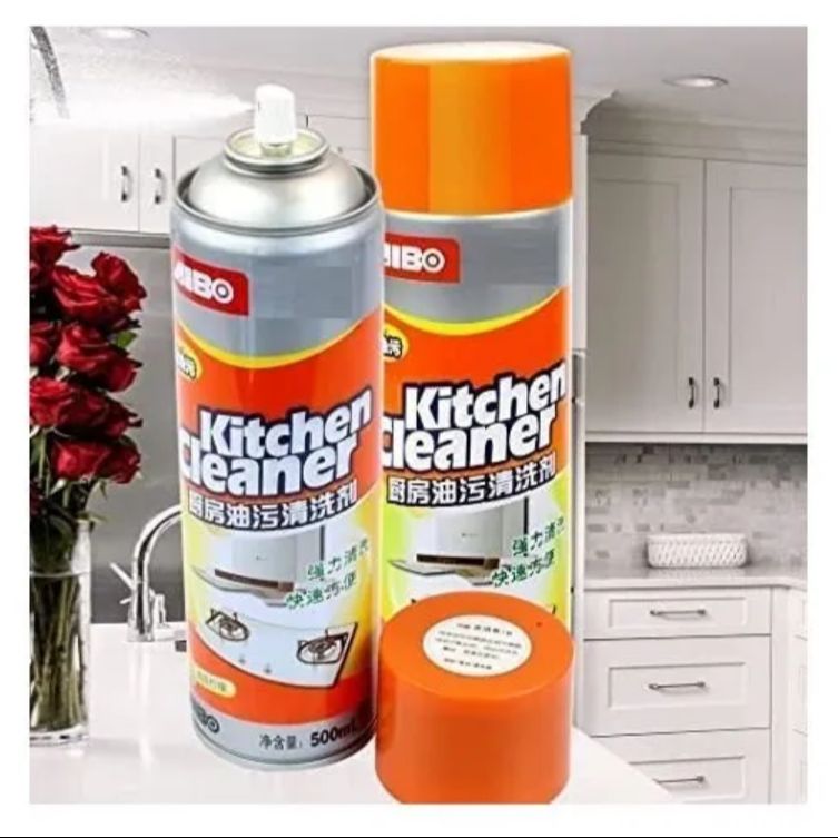 Powerful Kitchen Oil Cleaner Spray - Easily Removes Tough Grease and Grime from Various Surfaces - 500ml. 