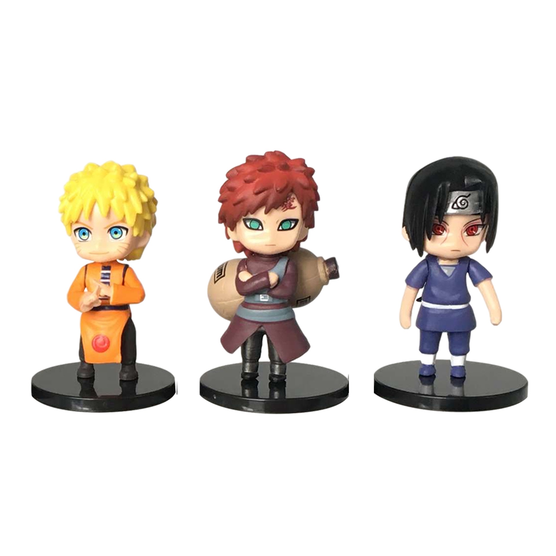 12pcs/set Naruto Anime Shippuden Hinata Sasuke Itachi Kakashi Gaara. 