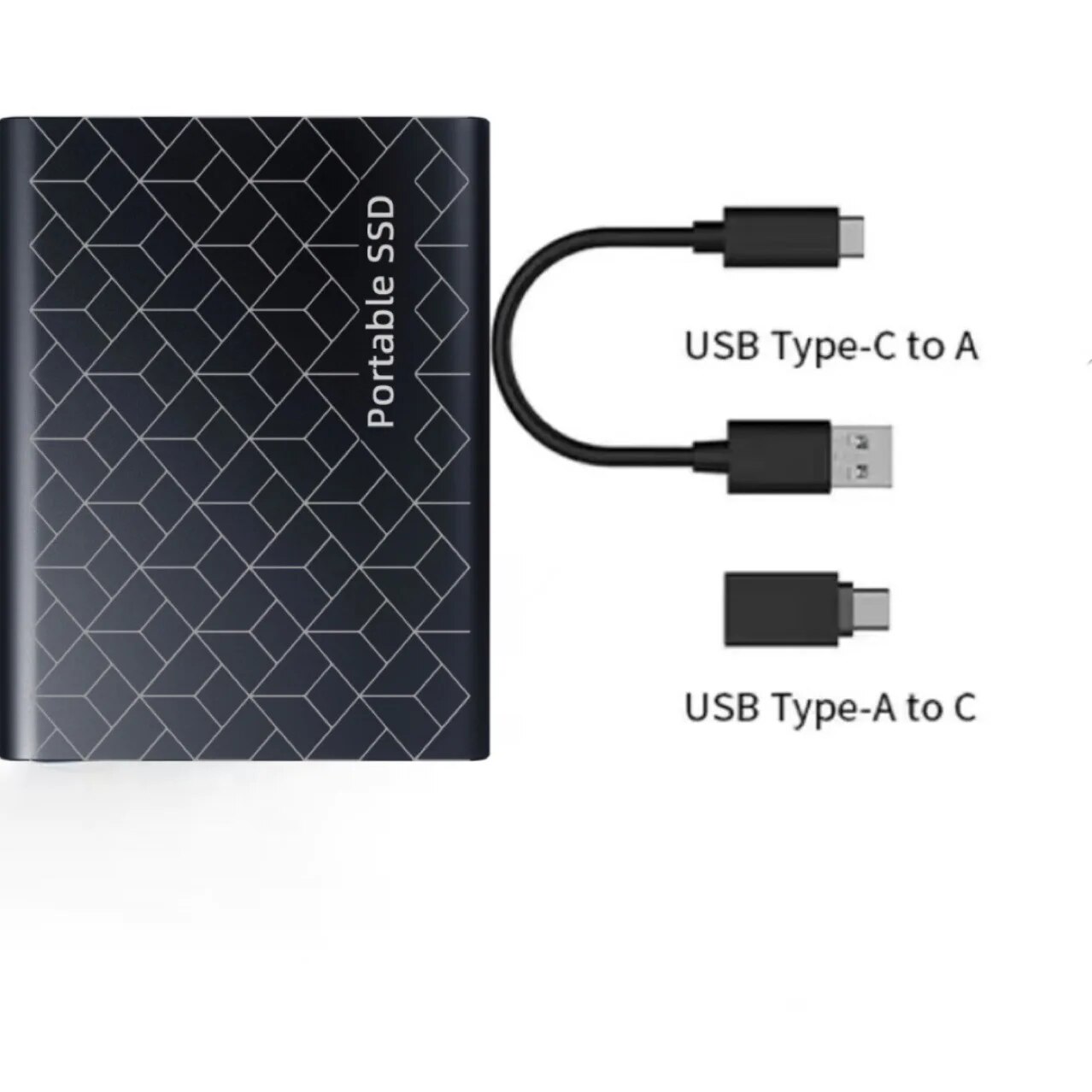 Original 2tb external hard drive 1TB portable external SSD Mini Hard Disks High-speed Drive External Solid State Hard Drive. 