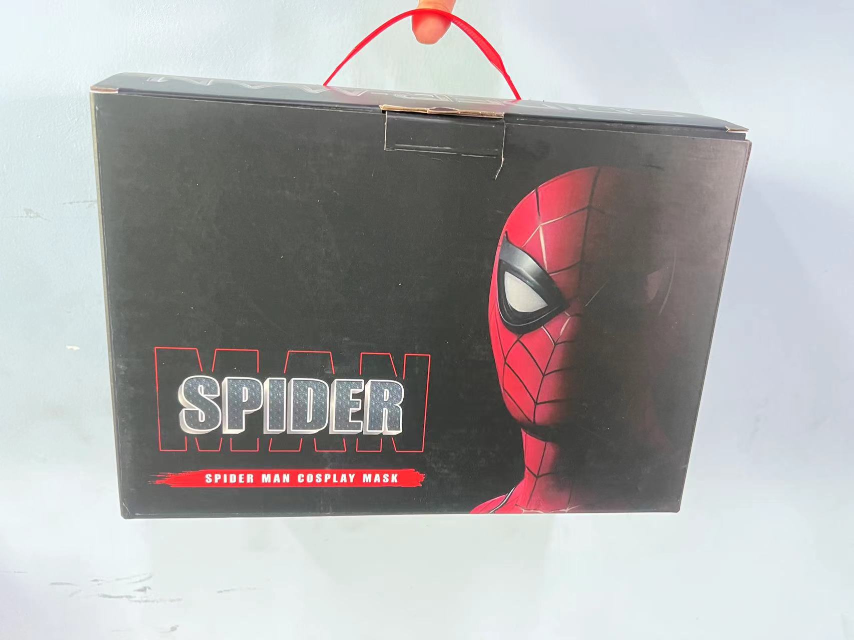 Beehoney1 Spider man Mask Blink Eyes Movable Breathable Headgear Halloween Cosplay Costume Mask For Halloween Party Gifts. 