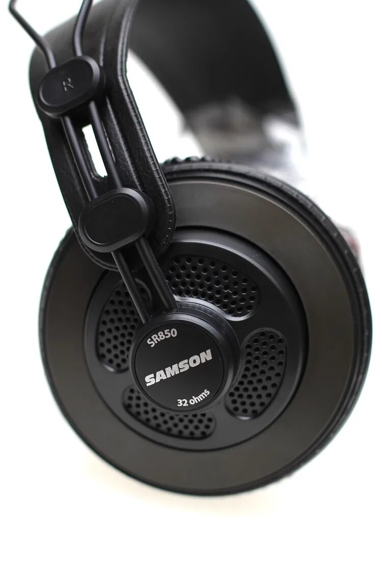 Hot Samson SR850 Semi-Open-Back Studio Reference Headphones Wide Dynamic Professional Monitor Headset for Maximum Isolation. 