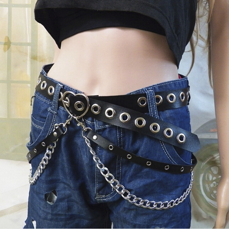 Multiple Belts Fashion Loveshopping* Leather Body Harness Waist - Main Image