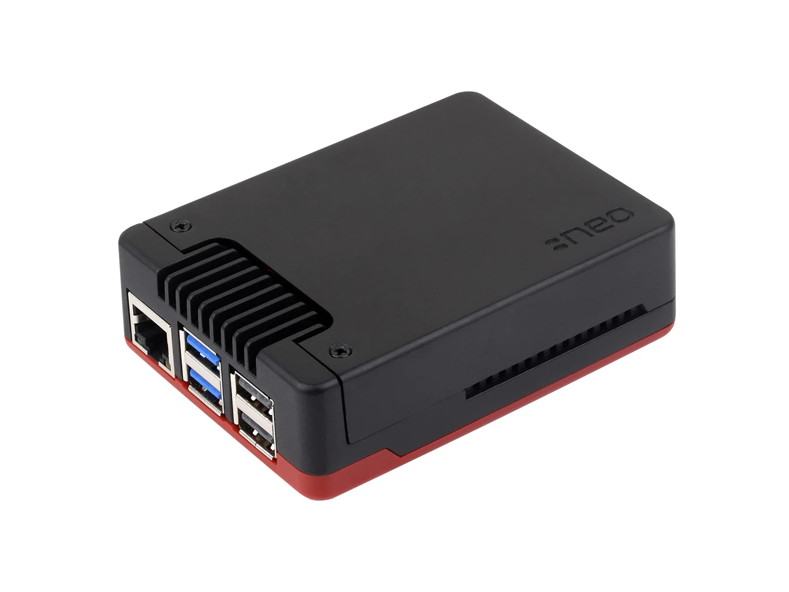 Waveshare Argon NEO Aluminum Alloy Case for Raspberry Pi 5, Built-in Cooling Fan, Removable Top Cover Raspberry Pi 5 case. 