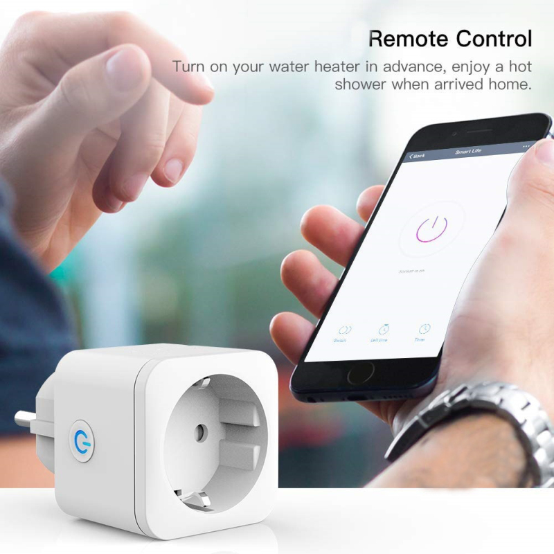 EU Smart Plug Wifi Smart Socket Smart Life Plug Smart Timer Plug Google Home Mini WiFi Switch Smart Home Automation. 