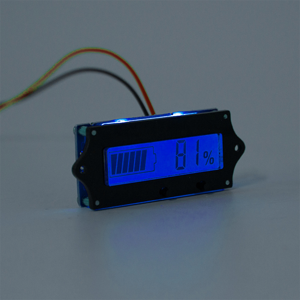 Universal Battery tester Charge Level Indicator LED Display Lead Acid Lithium Batteries Capacity Monitor Tester Voltmeter