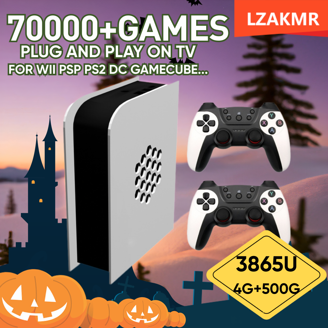 Game Console M15 MAX Plug and Play On TV Box 4G+500G HDD 70000+Games For WII PS2 SS DC PSP XBOX GAMECUBE Child's Present