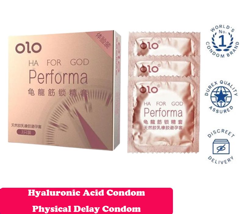 OLO Ultra-Thin 001 / OLO Ice and Fire Ultra Thin 001 / OLO Performa Turtle Dragon Tendon Condom All type OLO Product