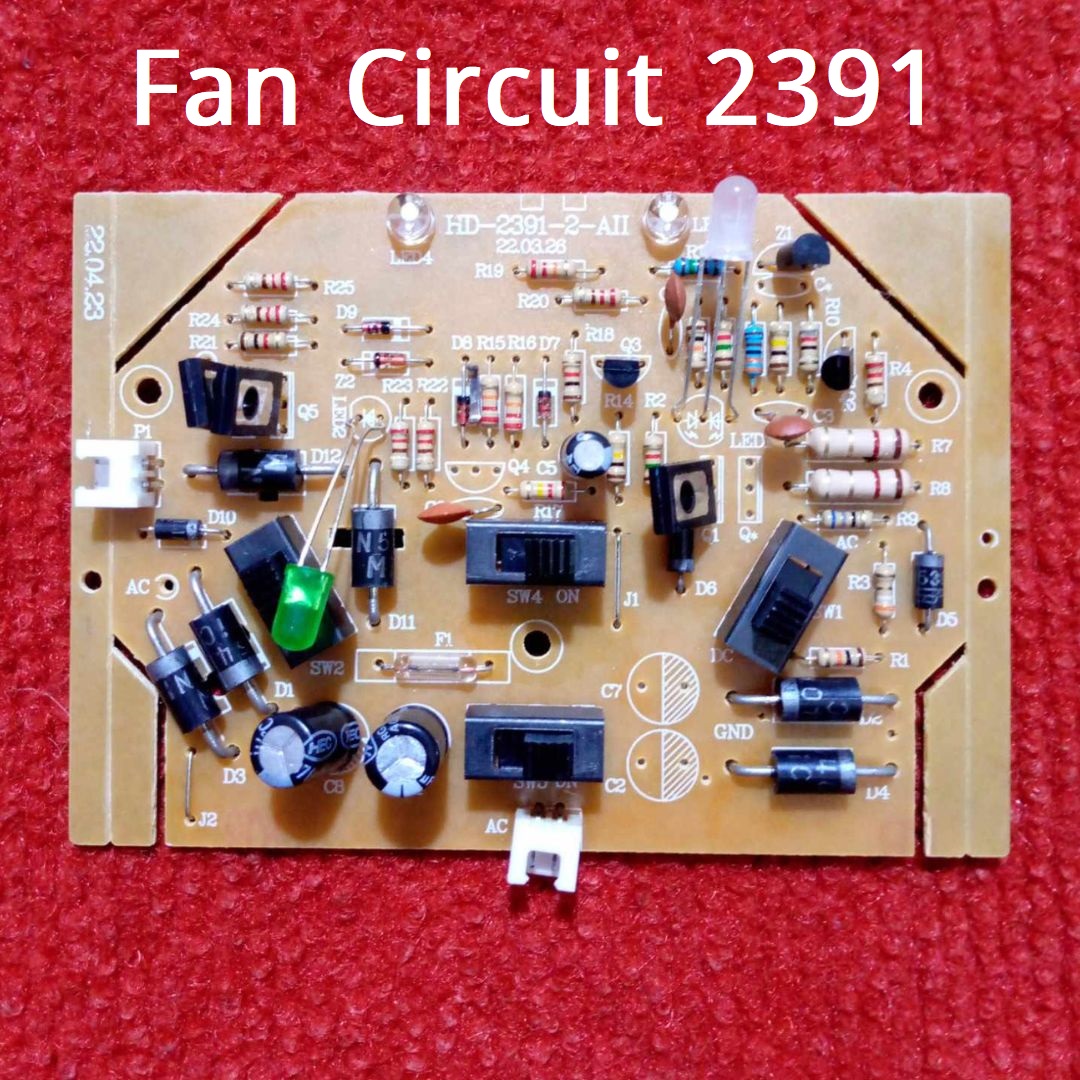 2391 Charger Fan Circuit Dc 6V Kn-2391 Light Fan Charger Circuit Charging Control Fan Circuit Board For Ac Dc Charger Fan Electrical Circuitry & Parts - Solar Panel. 