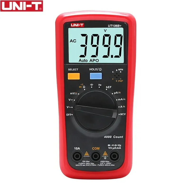 Ulid digital multimeter UT136B|C automatic measuring range and high precision multimeter. 