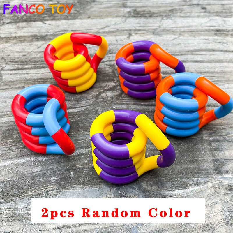 New Color Fidget Anti Stress Toy Twist Decompression Toy Deformation Rope Perfect For Stress Kids Play Toys Fidget
