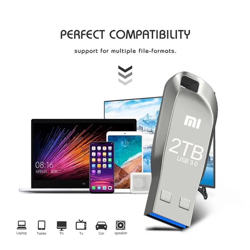 Xiaomi 2TB Usb 3.0 Flash Drives 1TB High Speed Metal Pendrive 512GB 256GB Portable Usb Drive Waterproof Memoria Usb Flash Disk. 