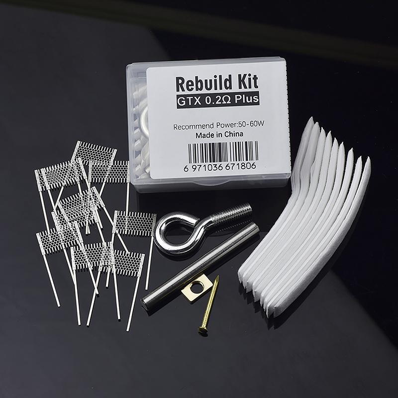DIY Rebuild Kit GTX 0.2ohm Plus Mesh Coil Resistance Wire Replacement Accessories Tools Tetuo. 