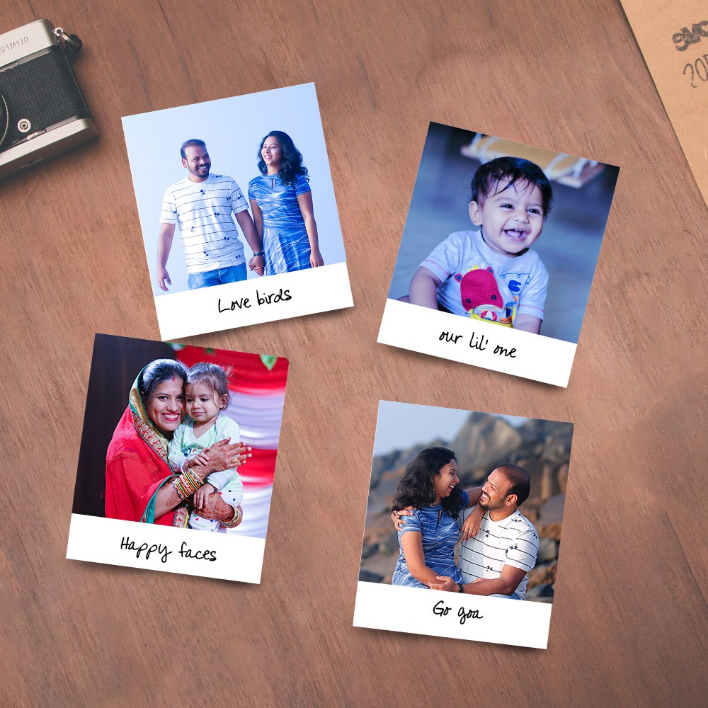 Polaroid Photo Print - 2.5 x 2 inch size Mini Polaroid Image 04/08/12/16 pcs image print high quality. 