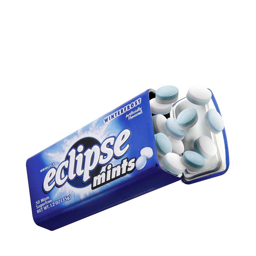 Eclipse WinterFrost Mints Flavour 35g Sugar Free Gum MALAYSIA. 