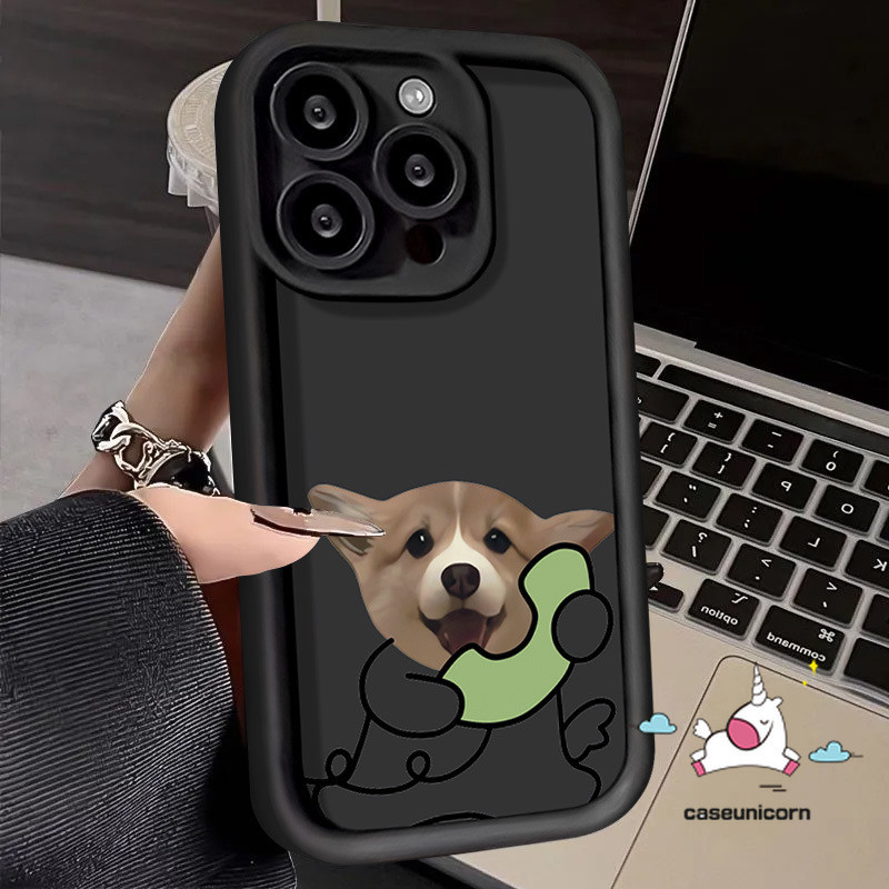 Simple Cute Kitten Puppy Angel Eye Case For Redmi 9A 13C 12C 12 10C 9 9C NFC 10A 9T A2 A1 Redmi Note 10s 12 11s 9 8 11 10 Pro Max Poco M3 X5 C55 Mi 11 Trendy Cartoon Couples Cover. 