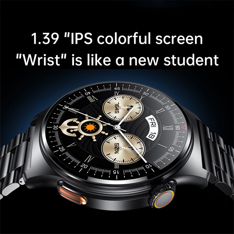 ChiBear ECG+PPG Bluetooth Call Smart Watch Men 2023 New Sports Bracelet NFC Waterproof Custom Watch Face Men SmartWatch +Box. 