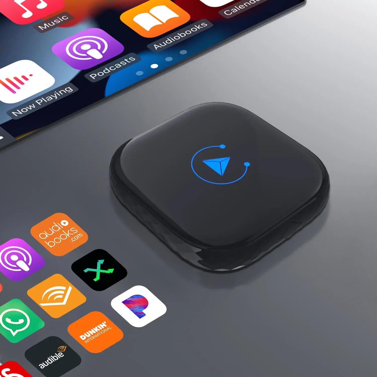 2024 Smart Mini Ai Box 2+32GB Android 13 Support Netflix YouTube Wireless CarPly Suitable for 99% of cars with wired Carplay. 