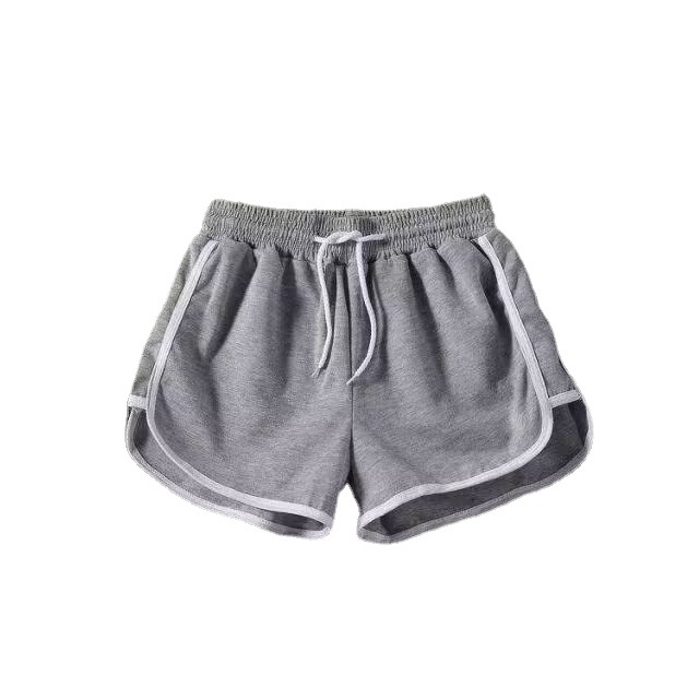 Leggings ultra shorts for men and women Douyin with the same drawstring tide brand three-point wide-legged home loose quick-drying pajama pants sweatpants. 