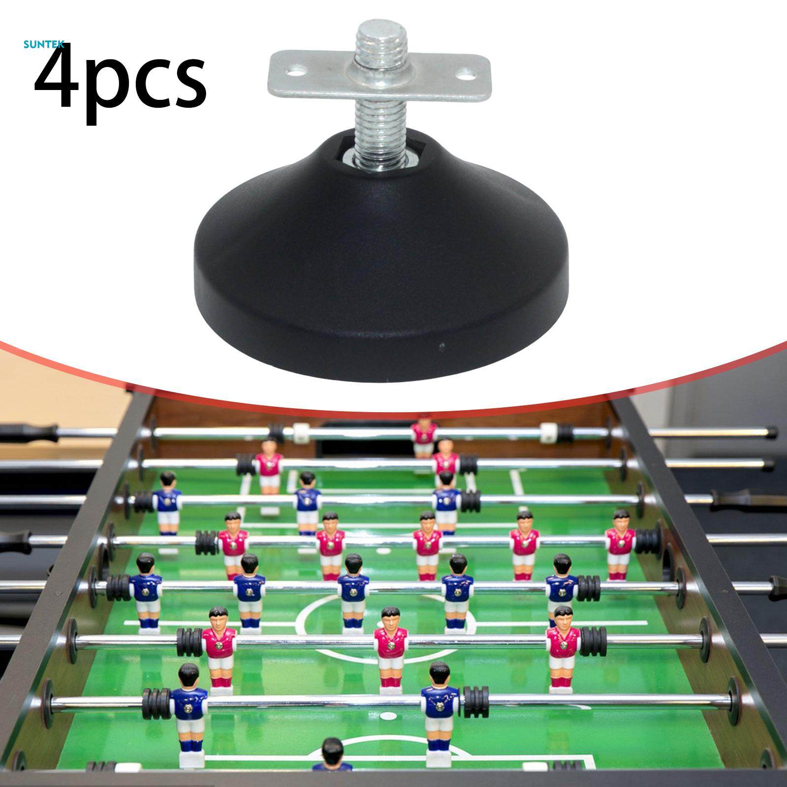 4 Pieces Pool Table Leveling Riser Game Table Heavy Duty Foot Pad Billiard/Pool Table Leg Leveler. 