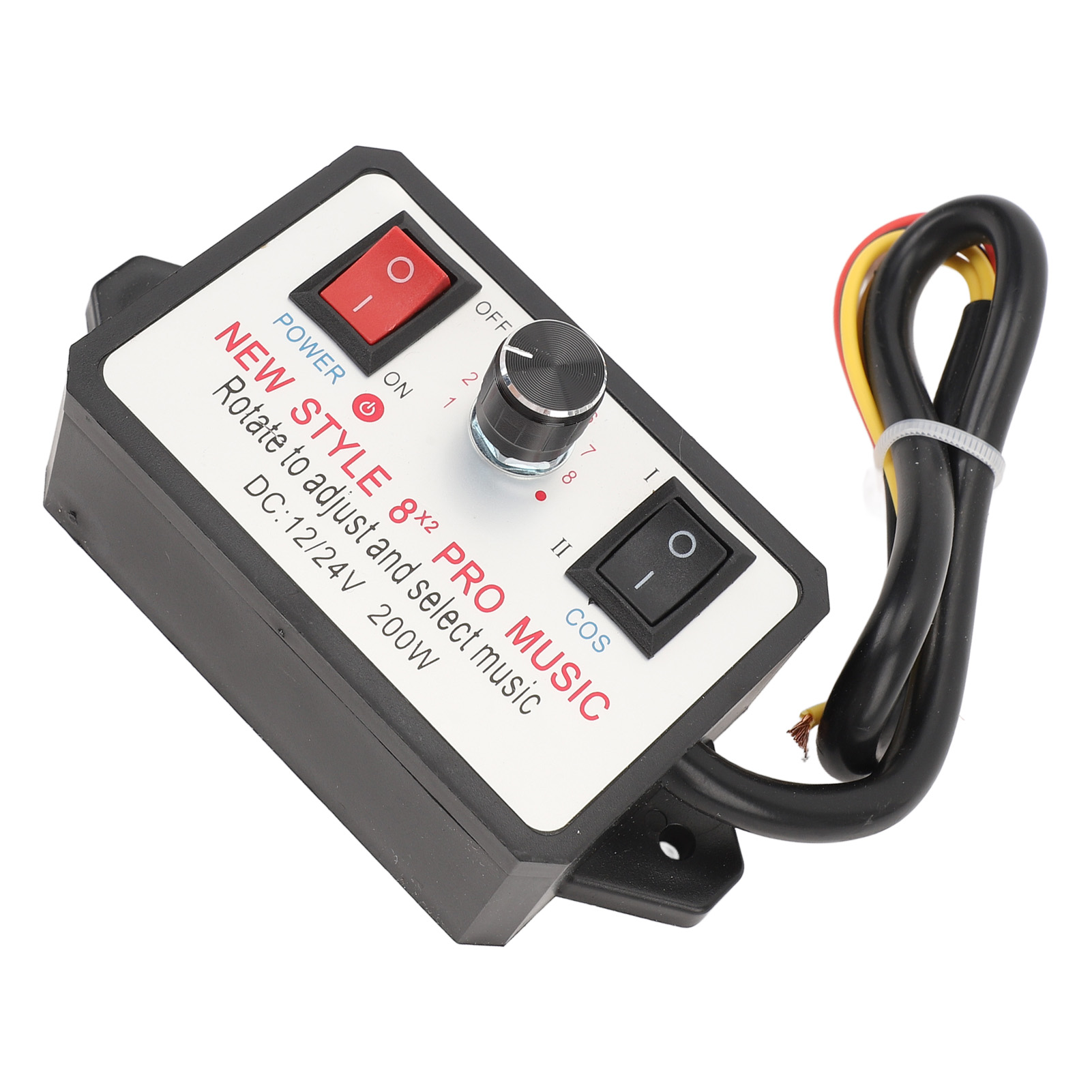 Dual Tone Horn Speaker Controller 16 Sound Effect Stable Voltage Easy To Use 12V 24V Car Horn Controller for Motorcycles Cars Vans Yachts. 