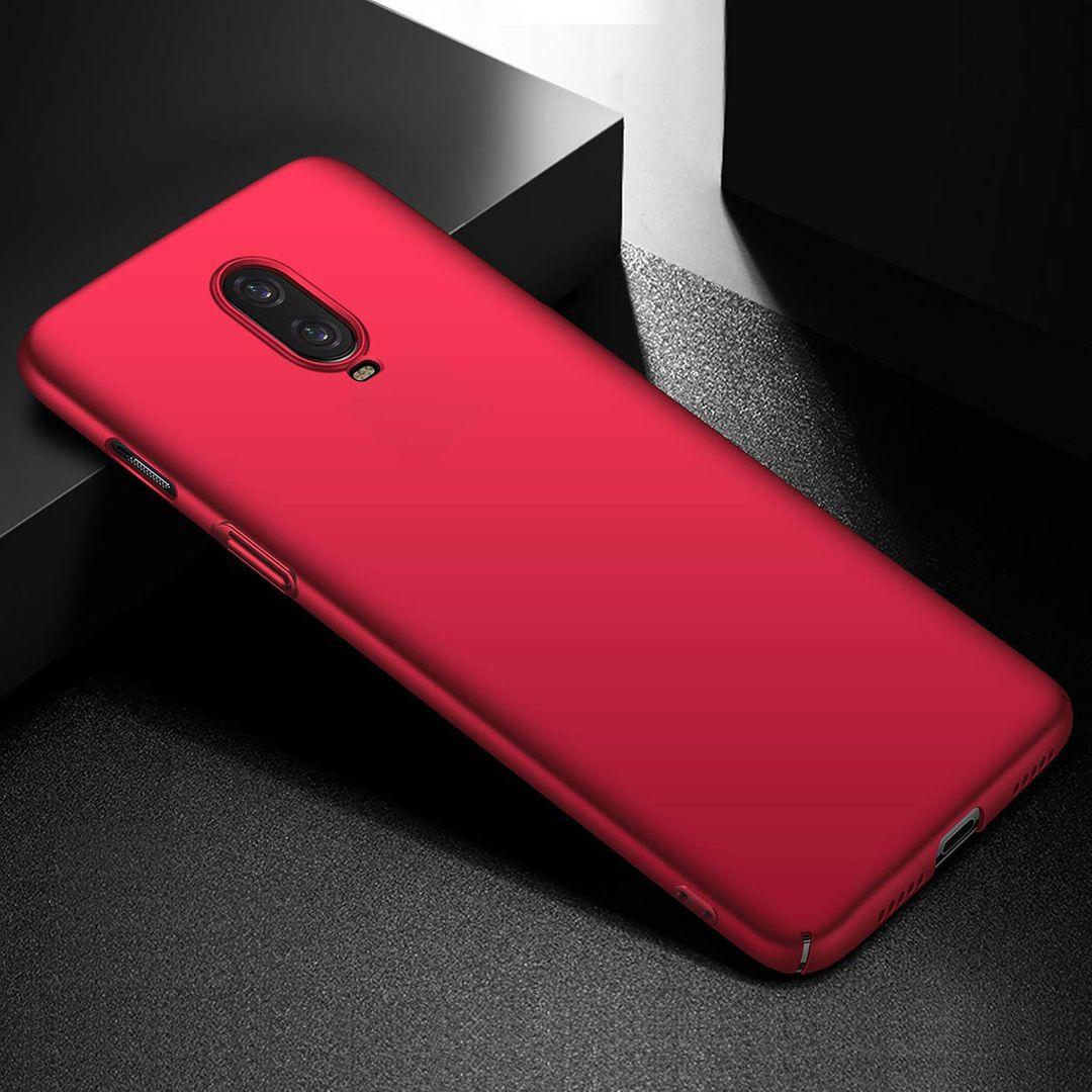 For OnePlus 6T Ultra Thin Matt Finish Anti-Fingerprint Rubberised PC Hard Back Shell Case Cover. 